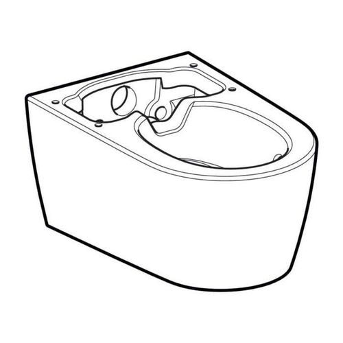 Geberit Wand-WC für Geberit 243647111 AquaClean Sela, weiß-alpin