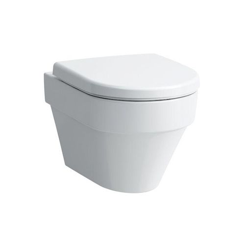 Laufen Wand-Tiefspül-WC HIJET weiß, Ausladung 53 cm, Spülung 2 l