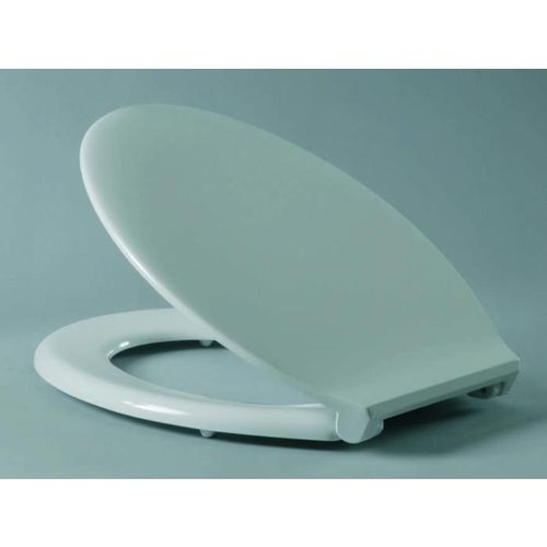 Haro WC-Sitz Pool 505673 weiss, Scharnier Edelstahl, FastFix, 2-Punkt