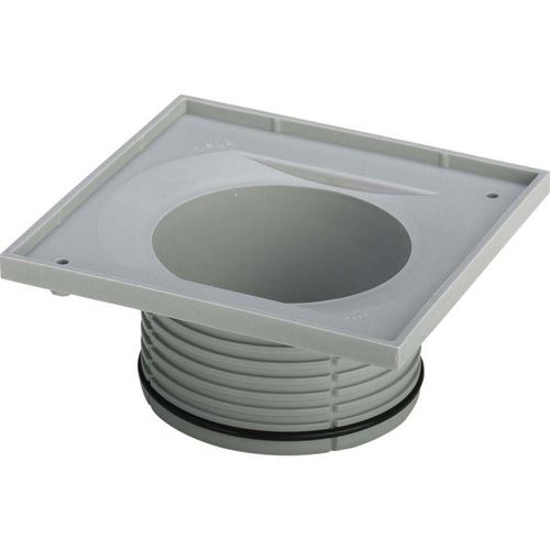 Viega Advantix Aufsatzrahmen 534493 150x150mm, Kunststoff grau, mit Kunststoffrahmen
