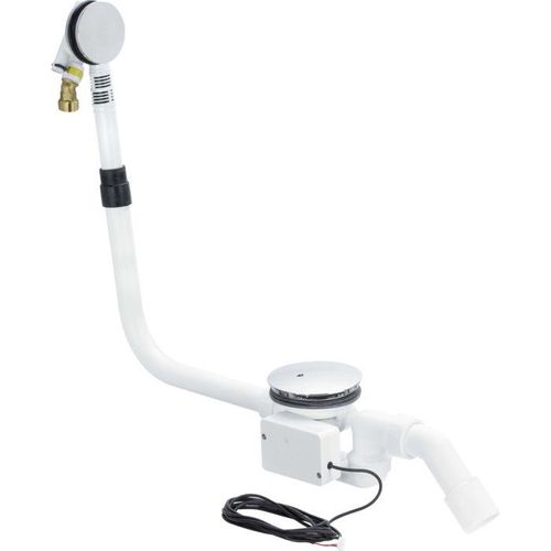 Viega Multiplex Trio Ab-/Überlaufgarnitur 731625 DN 40/50, verchromt, für Badewanne mit Ablaufloch-d= 90mm