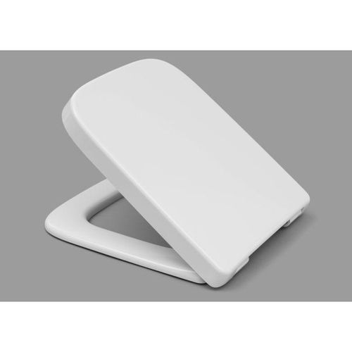 Haro Makira WC-Sitz 531555 weiß, Scharniere Edelstahl, FastFixmutter, Exzenter