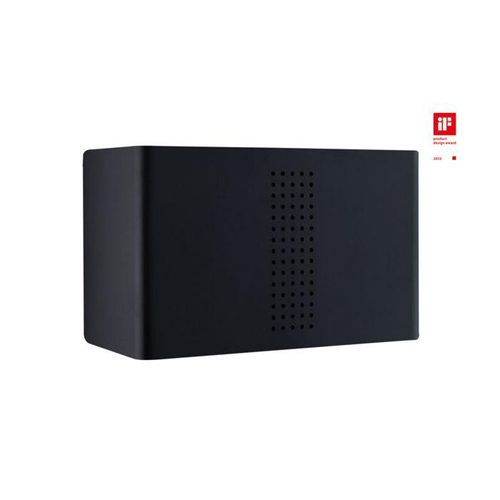 Proox Händetrockner ONE dark passion DP-010 Infrarot, Alu schwarz