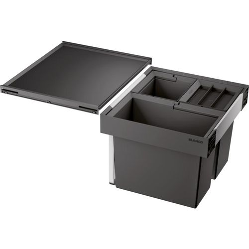 Blanco Abfallsystem 521470 3 Behälter, mit Systemdeckel, 19 l, 2x 8 l, Eimerdeckel 8 l
