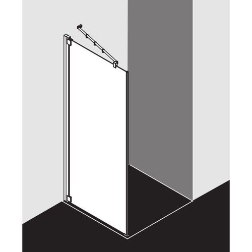 Kermi Raya Seitenwand ZKRATOL083201AK 83 x 200 cm