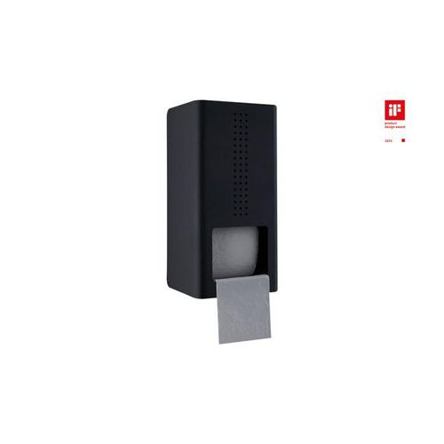 Proox Papierrollenhalter ONE dark passion DP-300 für 2-Rollen, Alu schwarz