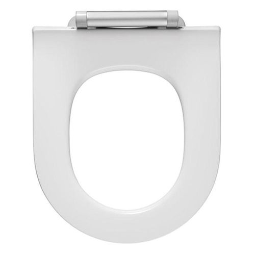 Pressalit Projecta D Solid Pro WC-Sitz 1005011-DG4925 weiß polygiene, ohne Deckel, Standard, weiß polygiene, Kombi-Scharnier DG4, Edelstahl