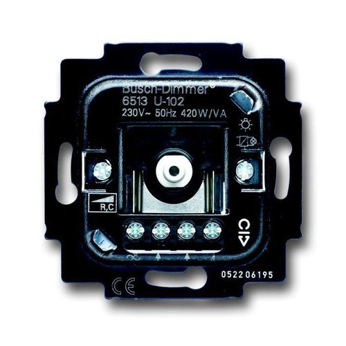 Busch Jaeger Dimmer-Einsatz 40-420W/VA 6513 U-102 40-420W/VA 6513 U-102