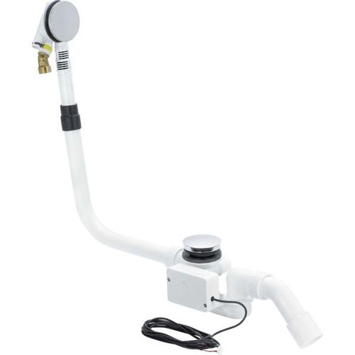 Viega Multiplex Trio Ab-/Überlaufgarnitur 731618 DN 40/50, verchromt, für Badewanne mit Ablaufloch-d= 52mm