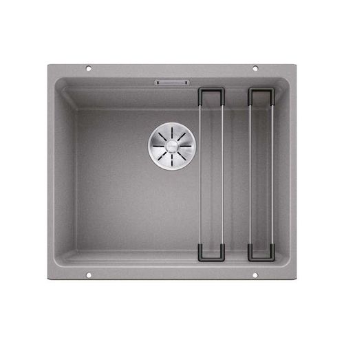 Blanco ETAGON Etagen-Becken 522229 53 x 46 cm, PuraDur alumetallic, für Unterbau