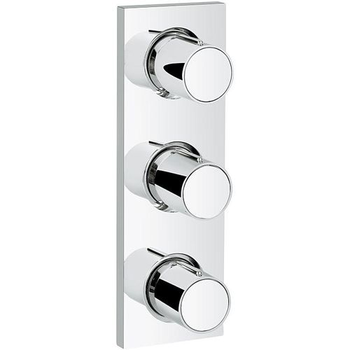 Grohe Grohtherm F Unterputzventil 27625000 verchromt, 3-fach Unterputzventil