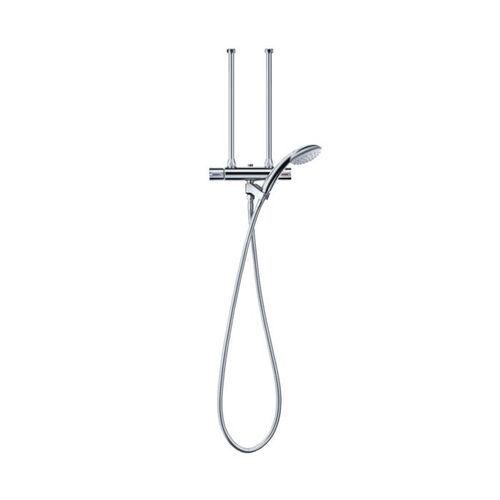 Stiebel Eltron Zweigriff-Mischarmatur 232606 verchromt, für drucklose Speicher, Übertisch, für Dusche