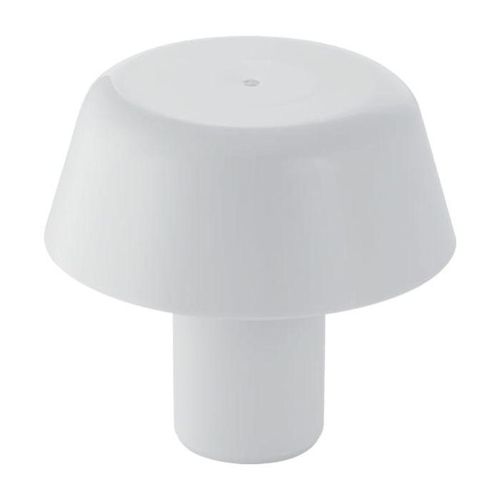 Geberit Verschlussrosette 242437111 Ø 32/85 mm, H 80/45 mm, mit Steckdichtung, weiß