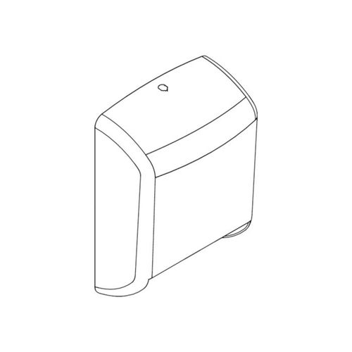 Hewi Behälter 477.06.E02 für Papierhandtuchspender, 310 x 429 x 160 mm