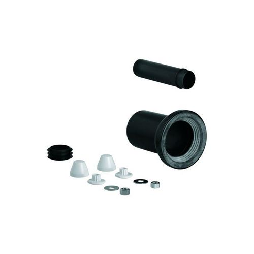 Grohe WC Zu- und Ablaufgarnitur 37311K00 für wandhängend, WC Ablaufmanschette 90mm