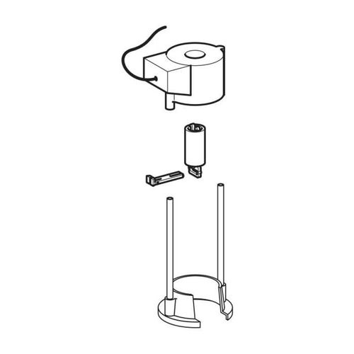 Geberit Elektromagnetheber f. elektr 115496001 Auslösung, zu AP-Spk. 121.000/122.000