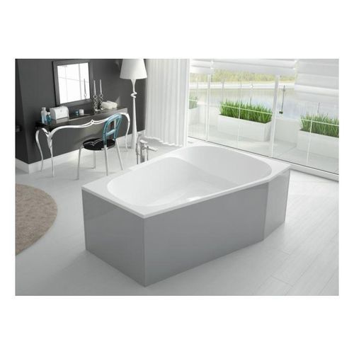 Hoesch Spectra Badewanne 3667.010 180 x 120 cm, weiß, rechte Ausführung