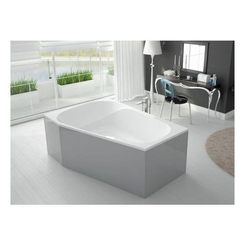 Hoesch Spectra Badewanne 3666.010 180 x 120 cm, weiß, linke Ausführung