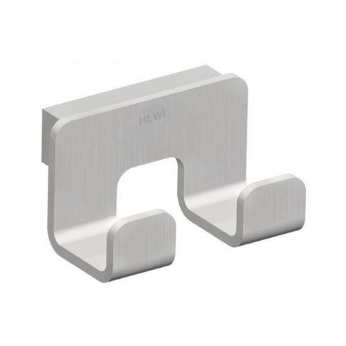 Hewi 805 Doppelhaken 805.90.120 60mm, Edelstahl matt geschliffen