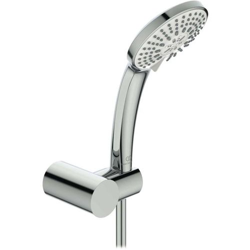 Ideal Standard Handbrause Set Idealrain B9452AA verchromt, M3, mit 3-Funktions-Handbrause