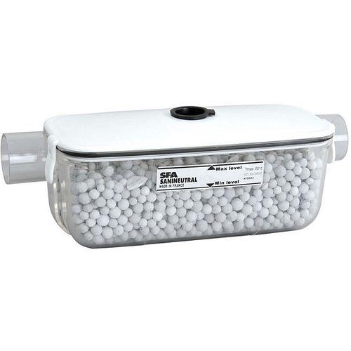 SFA Kondensat-Neutralisator 0049 mit Neutralisations-Granulat, schützt vor Säureangriff