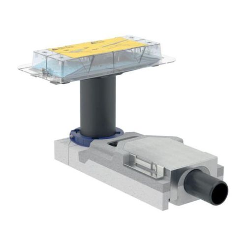 Geberit CleanLine Duschrinne Rohbauset 154152001 40 mm, Aufbauhöhe ab 65 mm