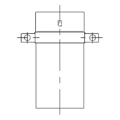 Bertrams Ewr-d Zwischenstütze 21ZSH-D120 120 x 0,6 mm, mit Haltering