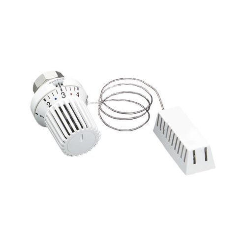 Oventrop Uni XH Thermostatkopf 1011565 mit Fernfühler 2 m, weiß