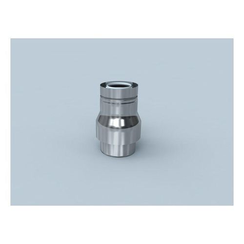 Bertrams Polyline LAS Rohr 42RLL-A80 DN 80/125, mit Zuluft außen, Edelstahl