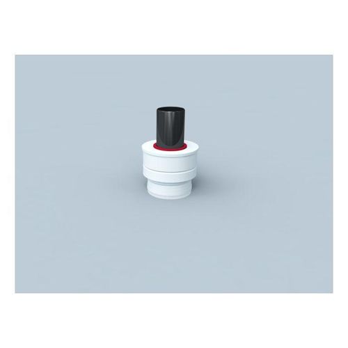 Bertrams Polyline LAS Mündungselement 41MEL-A110 DN 110/160, mit Zuluft außen, weiß