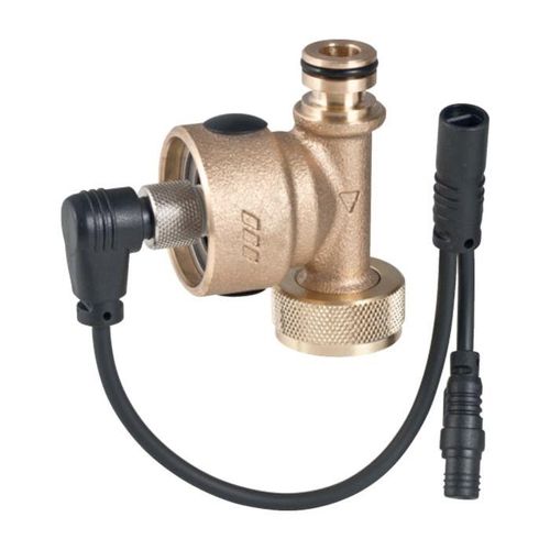 Geberit Volumenstromsensor 616207001 0,9 - 15 l/min, intern, zu Hygienespülung, Rotguss