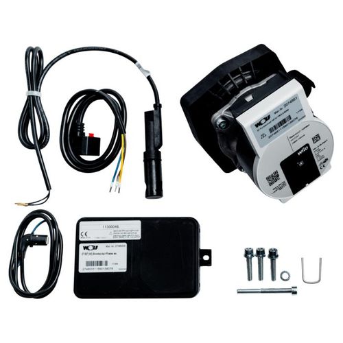 Wolf Set Pumpenkopf Hocheff., Strombox 2074871 Flowswitch