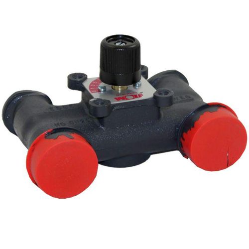 Wolf Vierwegemischer H-Ausführung 279101999 aus Grauguss