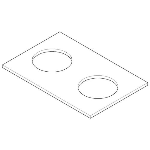 Dornbracht Dichtungsplatte xGate 09140311390 roh