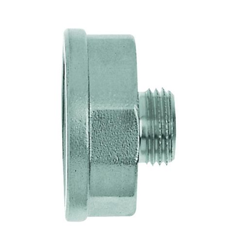 Heimeier Reduzierstück 2201-42.044 Rp 1xR 1/2, Messing vernickelt