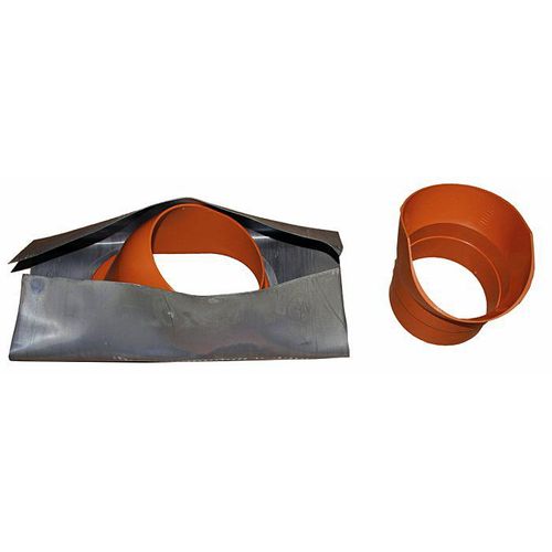 Wolf Universalpfanne DN150 rotbraun 2651115 25-40Gr Neigung