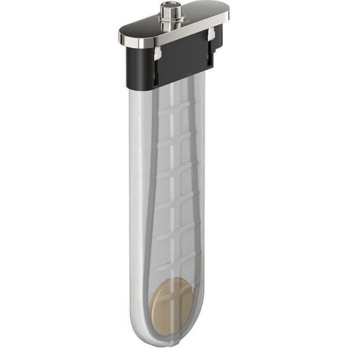 hansgrohe sBox Wannenrandset 28022000 oval, für Wannen- und Fliesenrand, chrom