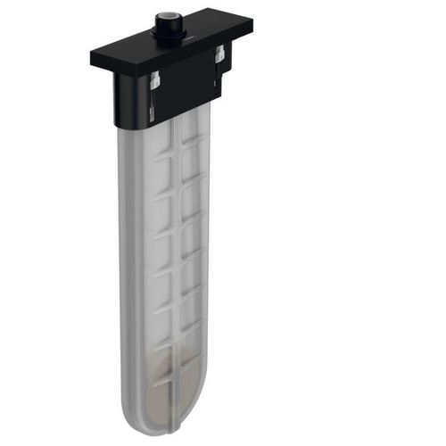 hansgrohe sBox Wannenrandset 28010670 mattschwarz, eckig, für Wannen- und Fliesenrand