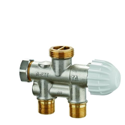 Heimeier Einrohrventil 50678005 G 3/4 AG FPL, M 22x1,5, für unteren Einpunktanschluss