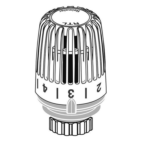 Heimeier Thermostat-Kopf 6510-00.500 0-50 °C, für Multi V