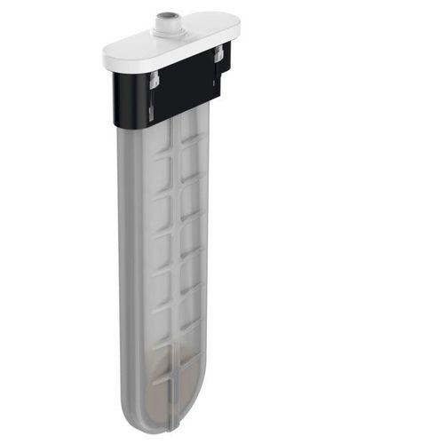 hansgrohe sBox Wannenrandset 28020700 oval, für Wannen- oder Fliesenrandmontage, mattweiß