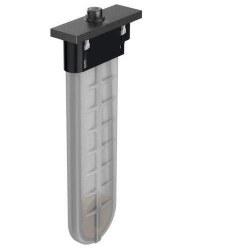 hansgrohe sBox Wannenrandset 28010340 brushed black chrome, eckig, für Wannen- und Fliesenrand