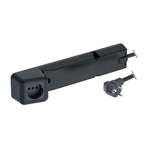Geberit Steckdosenelement 505090002 230 V, IP 20, mit Netzstecker und Befestigungsmaterial