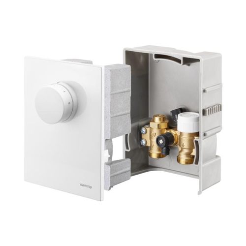 Oventrop Unibox Raumtemperaturregelung 1022724 weiß, mit Bypass