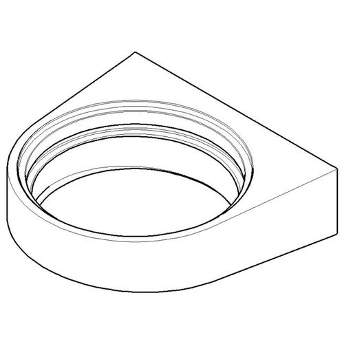 Dornbracht Wandhalter Glashalter 081784505-00 chrom