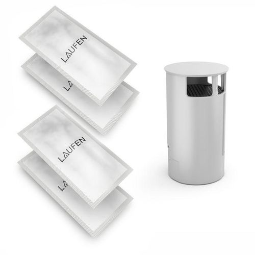 LAUFEN Cleanet riva Geruchsfilter-/Entkalkungsmittel H8916970000001 Set, für Dusch-WC