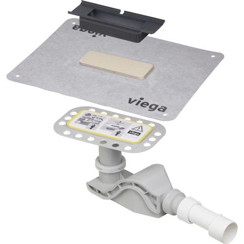 Viega Advantix Cleviva Grundkörper 794408 BH 95-155 mm, DN 40/50, für Duschrinne