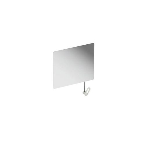 Hewi S 801 Kippspiegel 801.01B10097 600x540x6mm, mit Seilumlenkung, matt, lichtgrau