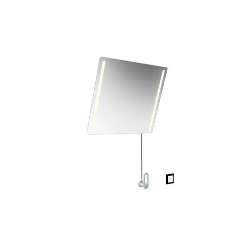 Hewi 801 Kipp-Lichtspiegel LED 801.01.40197 600x540x6mm, lichtgrau