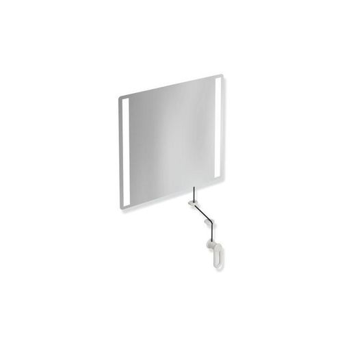 Hewi 801 Kipp-Lichtspiegel LED 801.01.40097 600x540x6mm, lichtgrau